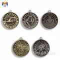 Vintage madalyalar metal antika gümüş bronz madalya